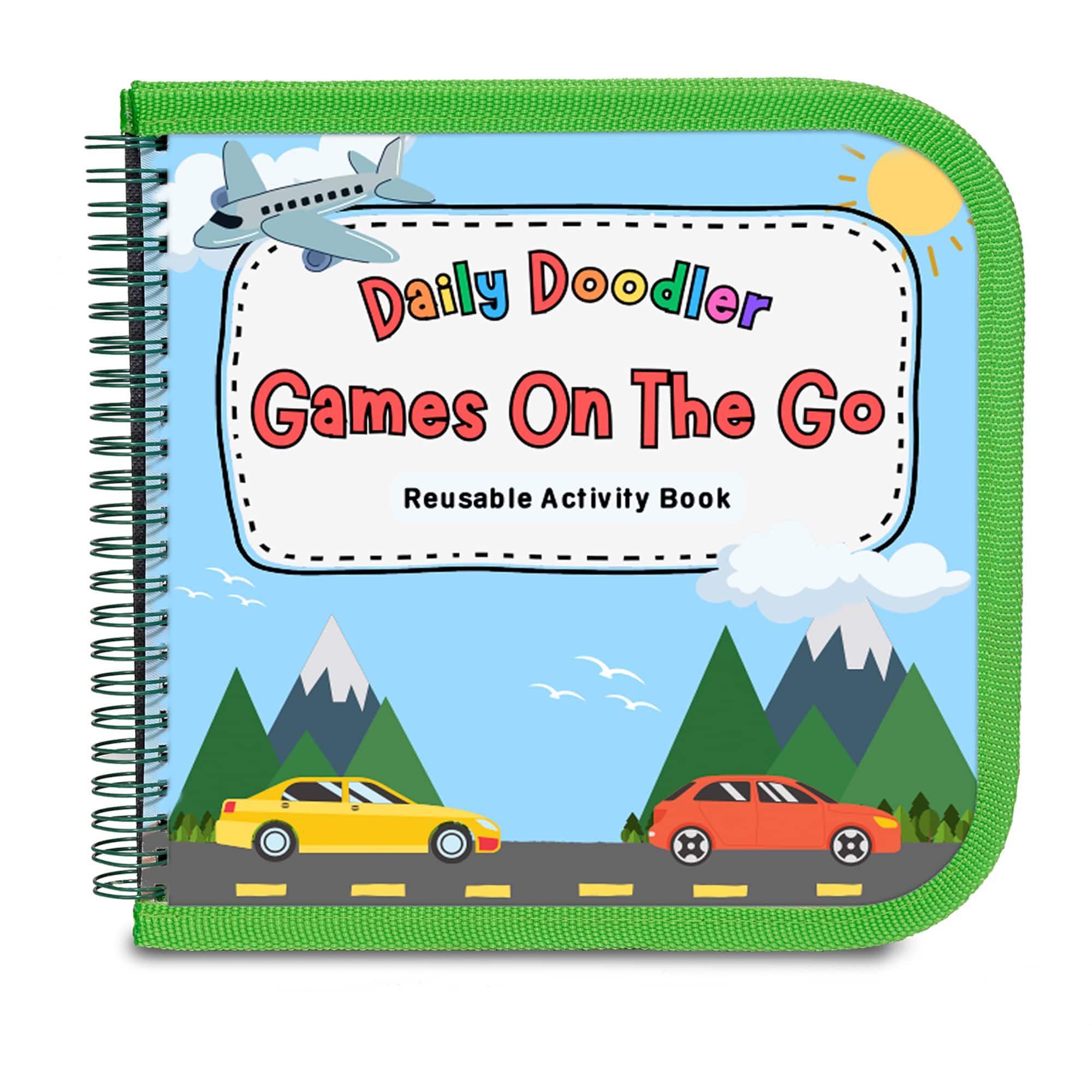 The Pencil Grip™ Travel Daily Doodler Reusable Activity Book Kit